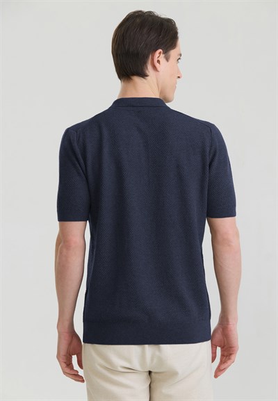 Erkek Basic Triko Polo T-Shirt