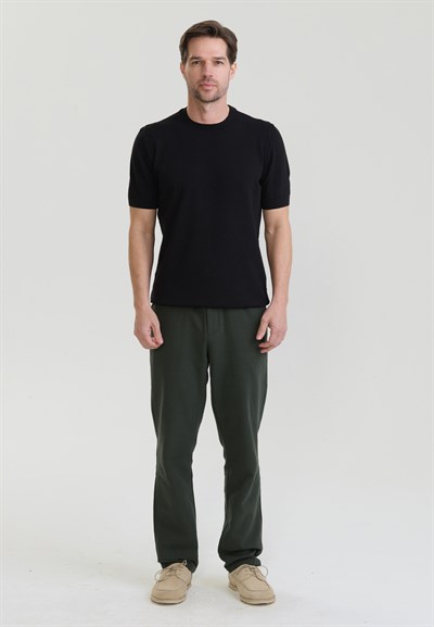 Erkek Basic Triko T-Shirt