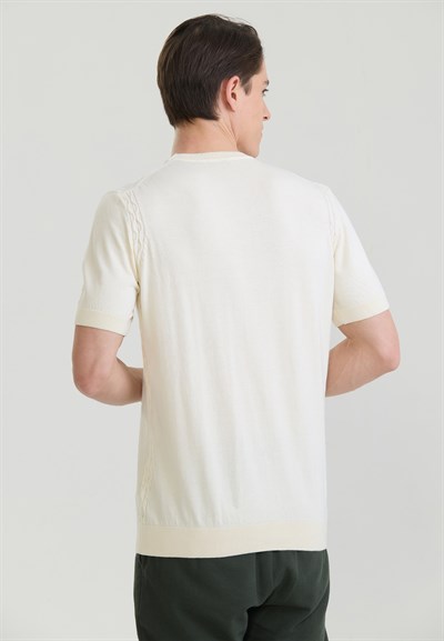 Erkek Basic Triko T-Shirt