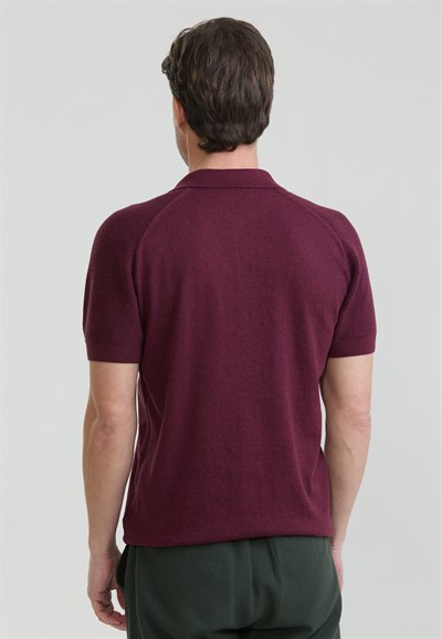 Erkek Düğme Detaylı Polo T-Shirt