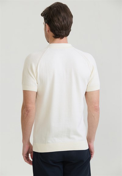 Erkek Düğme Detaylı Polo T-Shirt