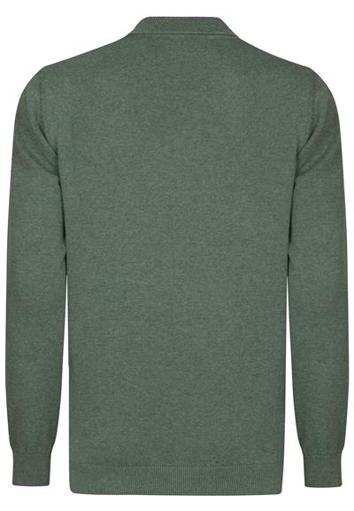Erkek Polo Yaka Basic Kazak - Yeşil