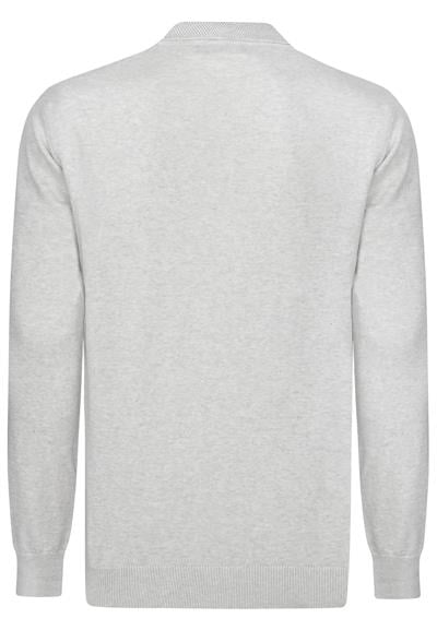 Erkek Polo Yaka Basic Kazak - Gri