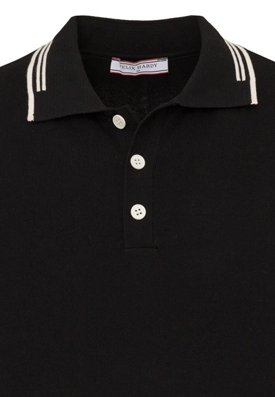 Erkek Yaka Çizgi Detaylı Düğmeli Polo T-Shirt