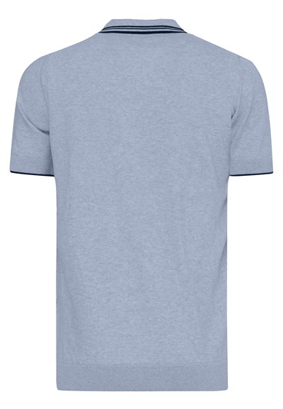 Erkek Yaka Çizgi Detaylı Düğmeli Polo T-Shirt