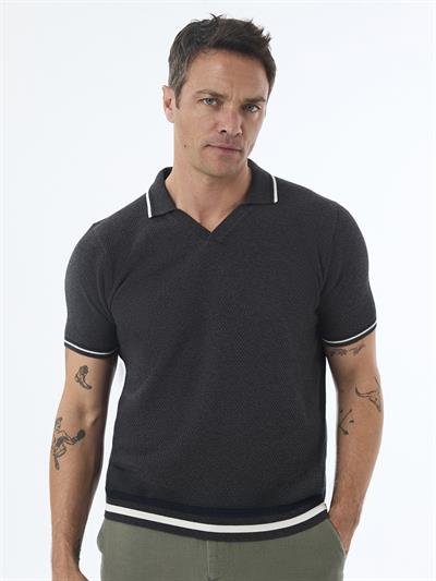 Felix Hardy Erkek Kısa Kollu Polo T-Shirt - Antrasit