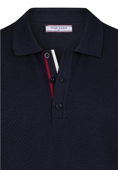 Felix Hardy Erkek Kısa Kollu Polo T-Shirt - Lacivert
