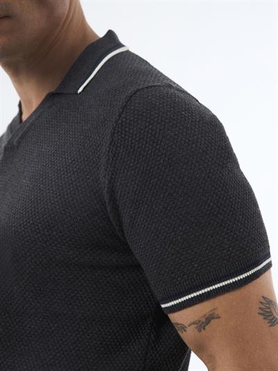 Felix Hardy Erkek Kısa Kollu Polo T-Shirt - Antrasit