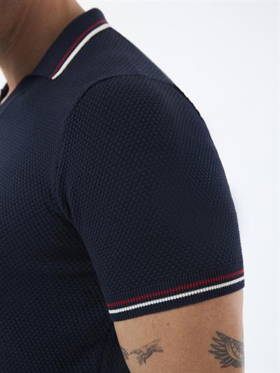 Felix Hardy Erkek Kısa Kollu Polo T-Shirt - Lacivert
