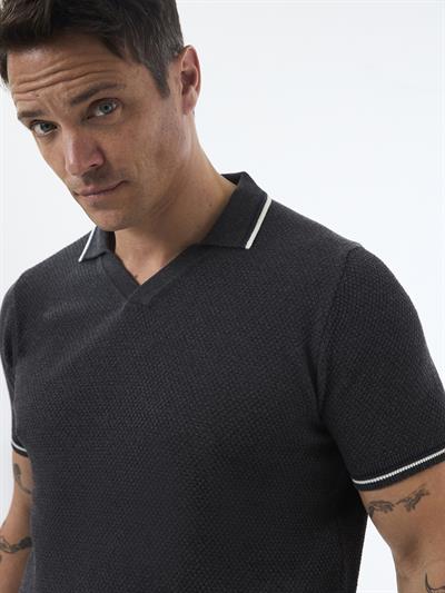 Felix Hardy Erkek Kısa Kollu Polo T-Shirt - Antrasit