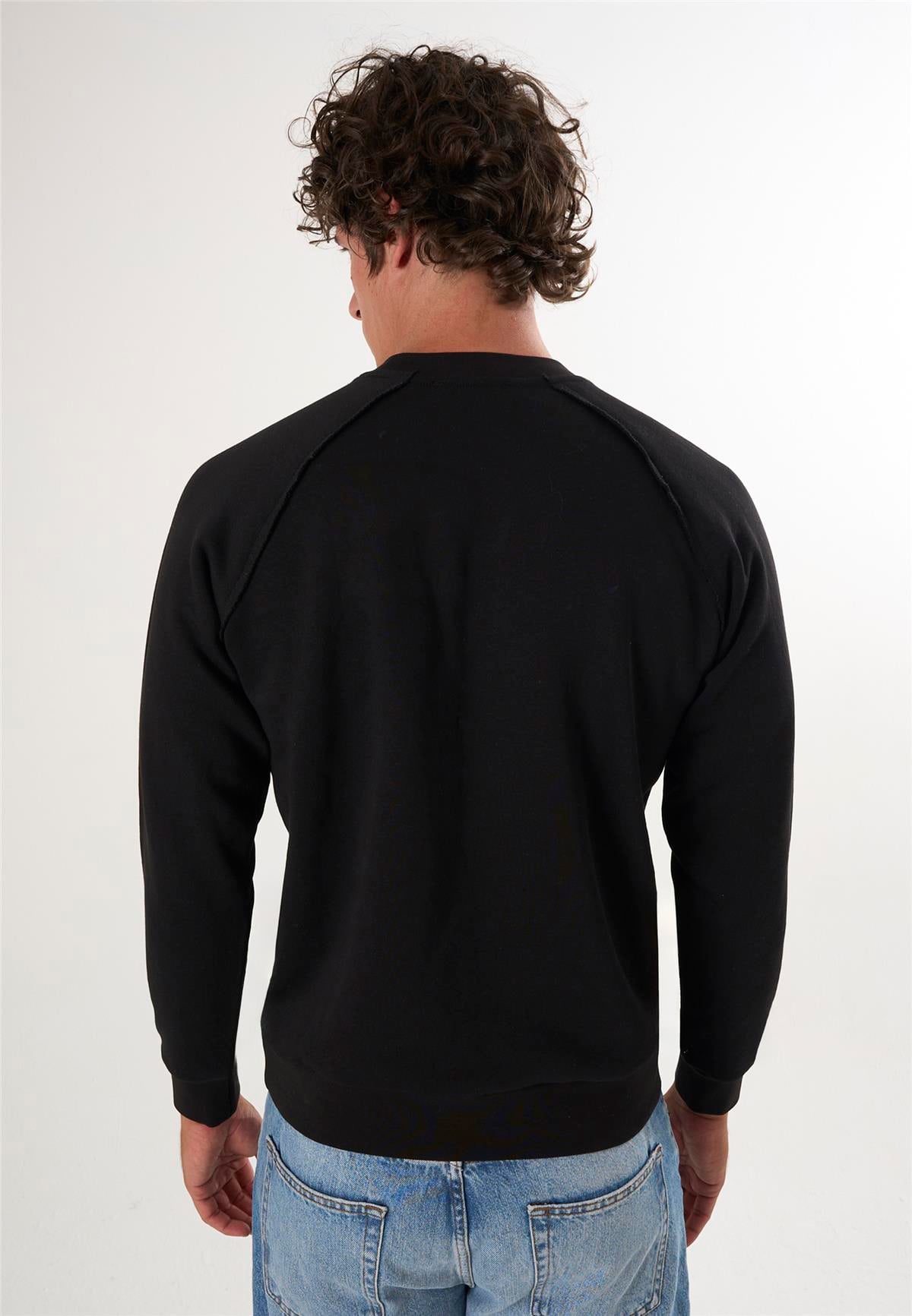 Bisiklet Yaka Basic SweatshirtFelix HardyFHMPLV846-4