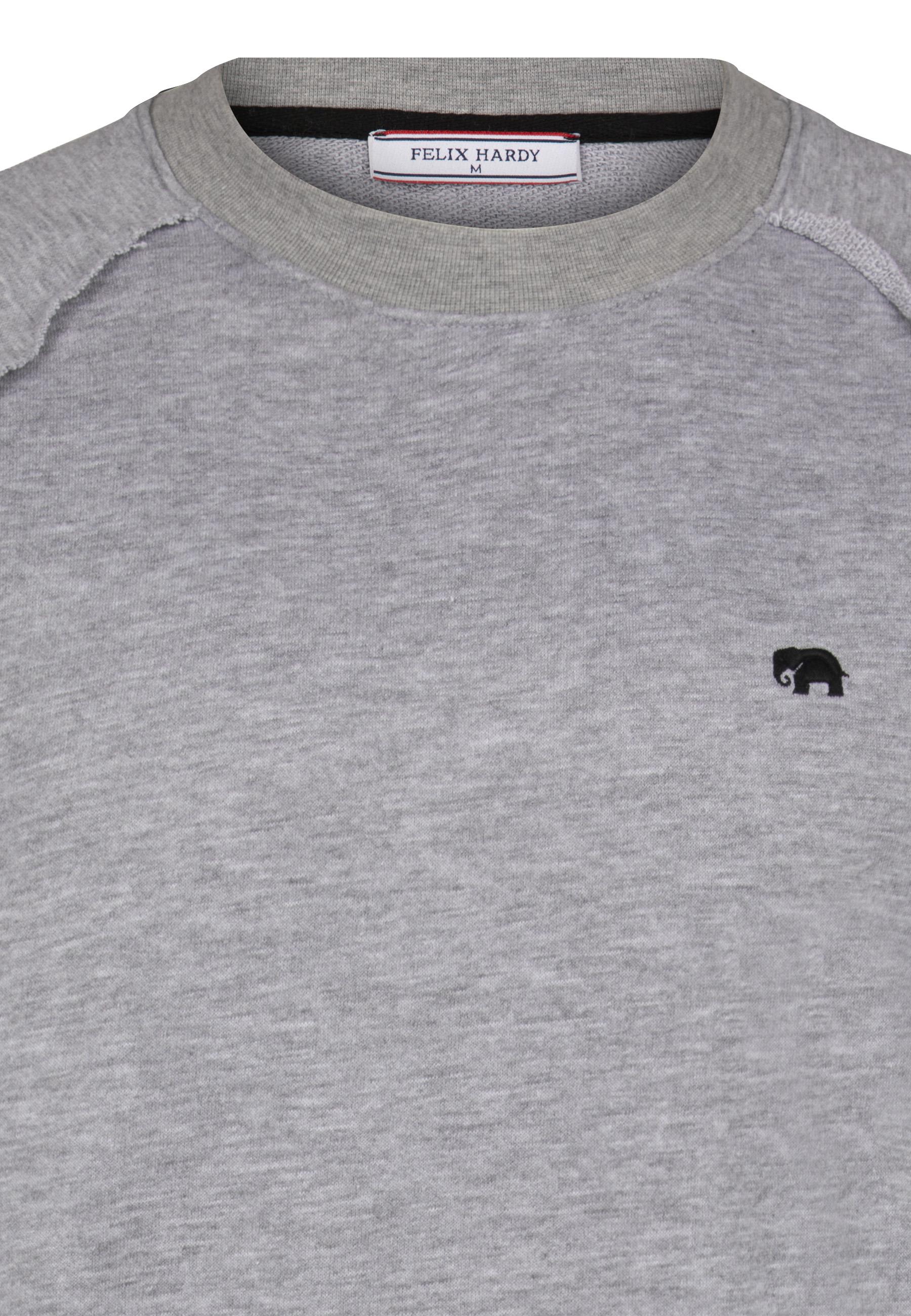 Bisiklet Yaka Basic Sweatshirt - GriFelix HardyFHMPLV846-9