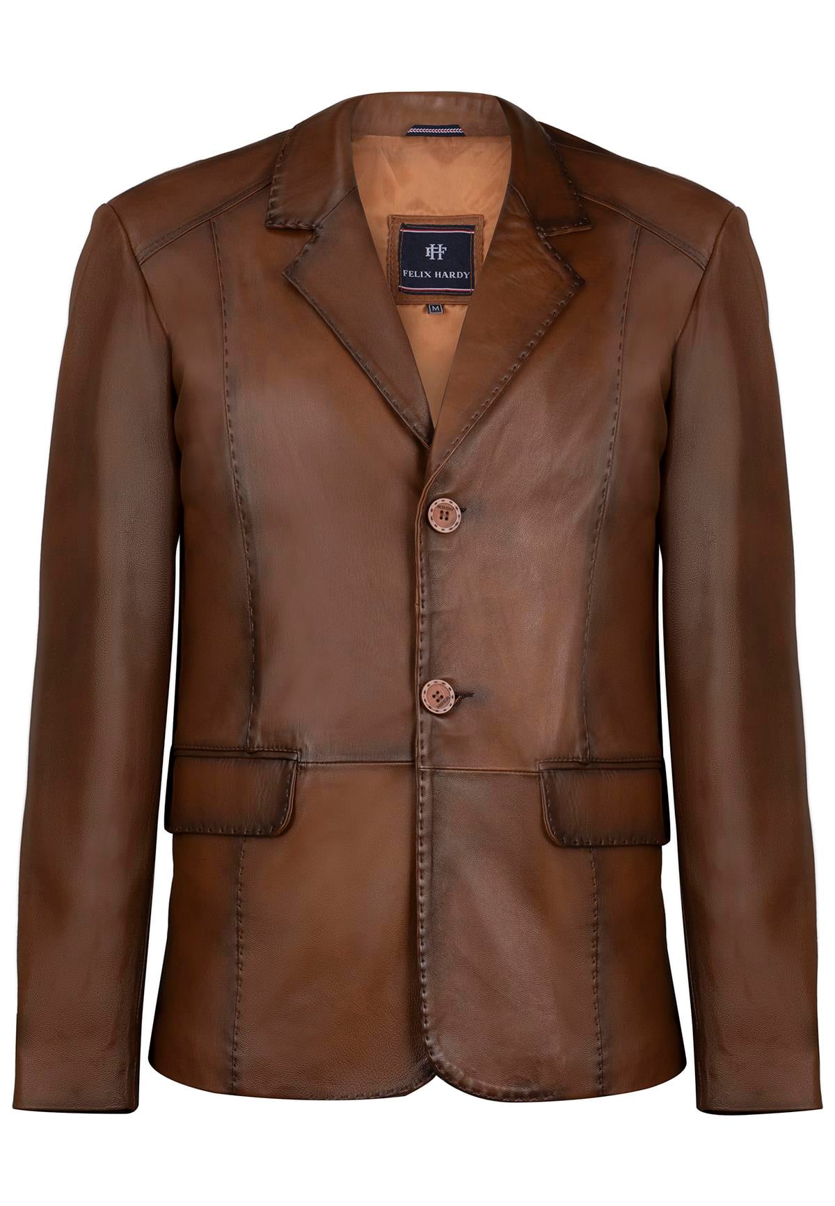 Düğmeli Deri Blazer CeketFelix HardyFHMLJT2004-2