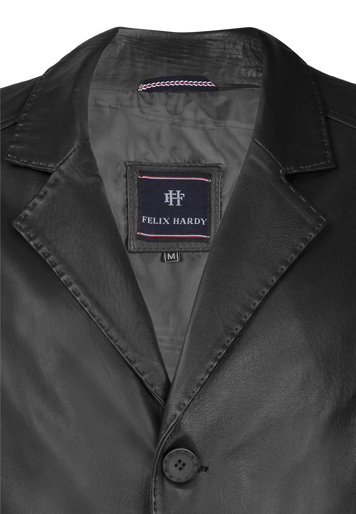 Düğmeli Deri Blazer CeketFelix HardyFHMLJT2004-1