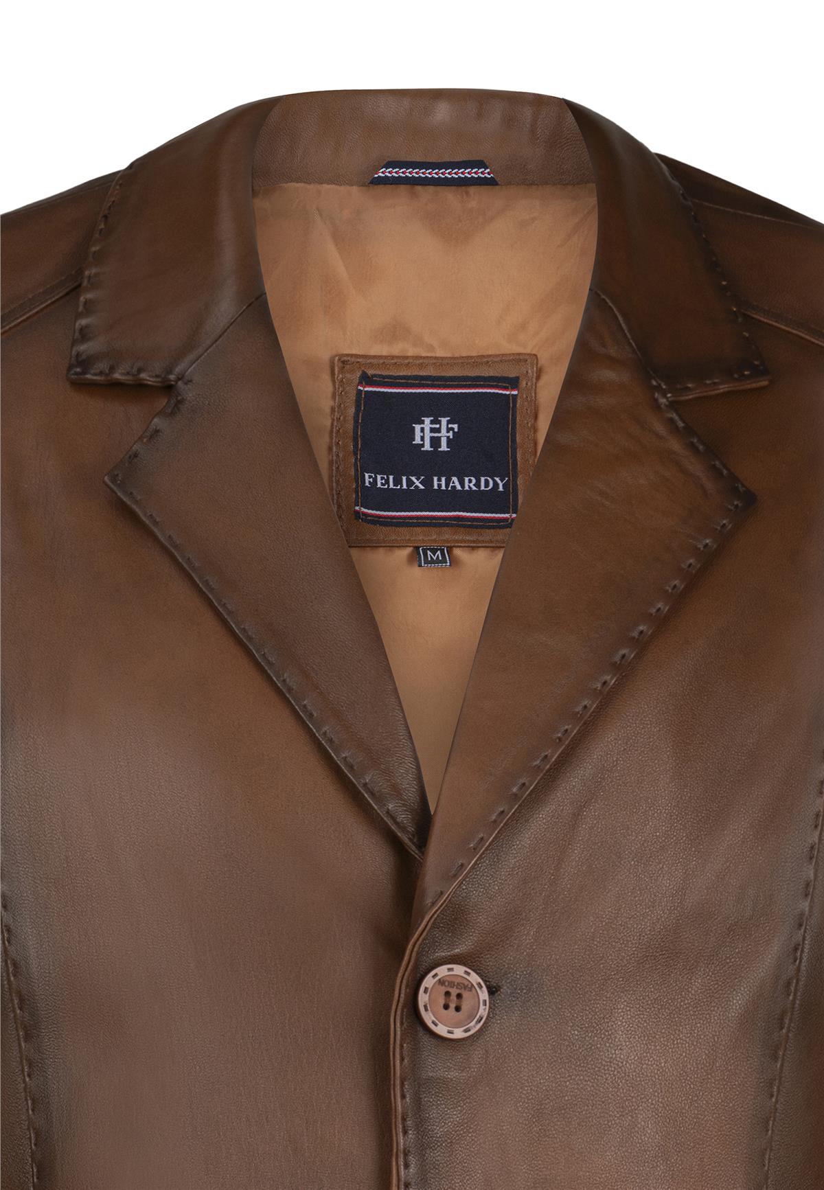 Düğmeli Deri Blazer CeketFelix HardyFHMLJT2004-2