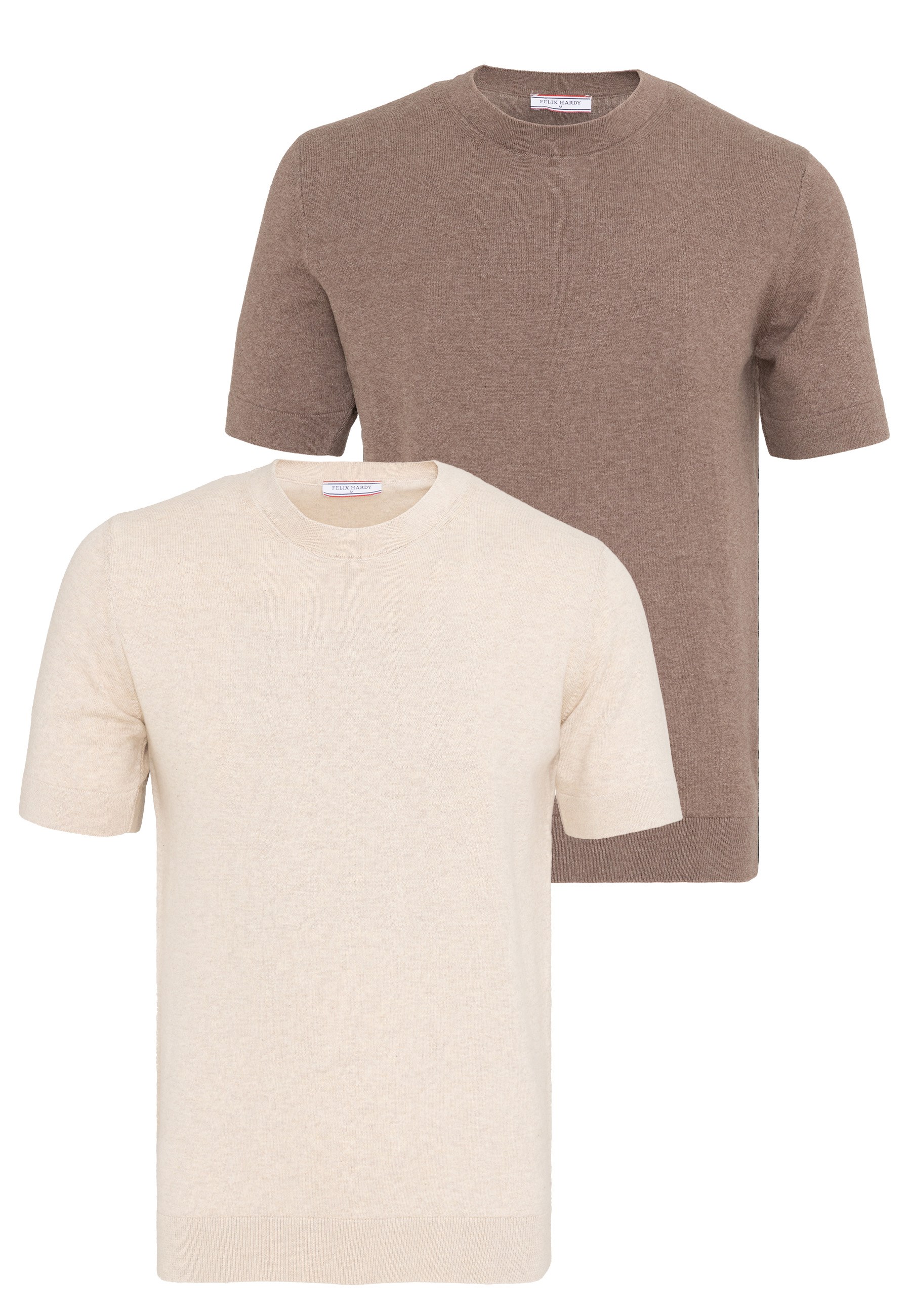 Erkek 2'li Basic T-ShirtFelix HardyFHMPLO901-2