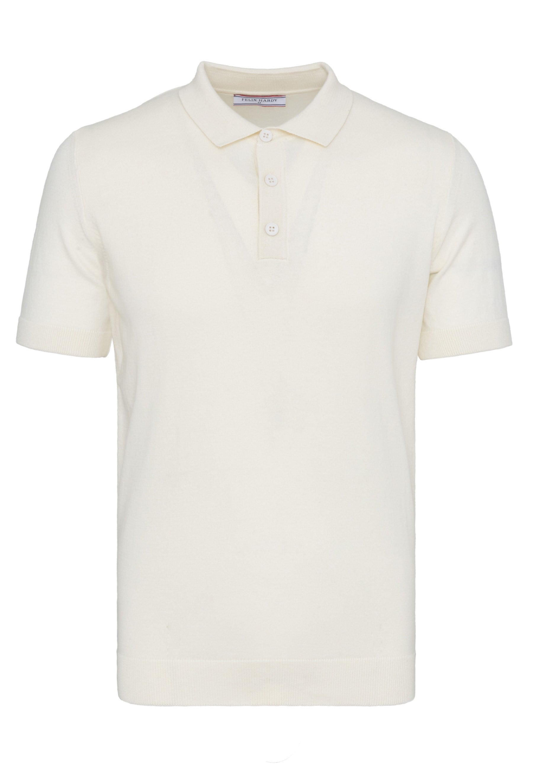 Erkek 2li Polo Yaka Triko Tişört-Bej-EkruFelix HardyFHMPLO883-6