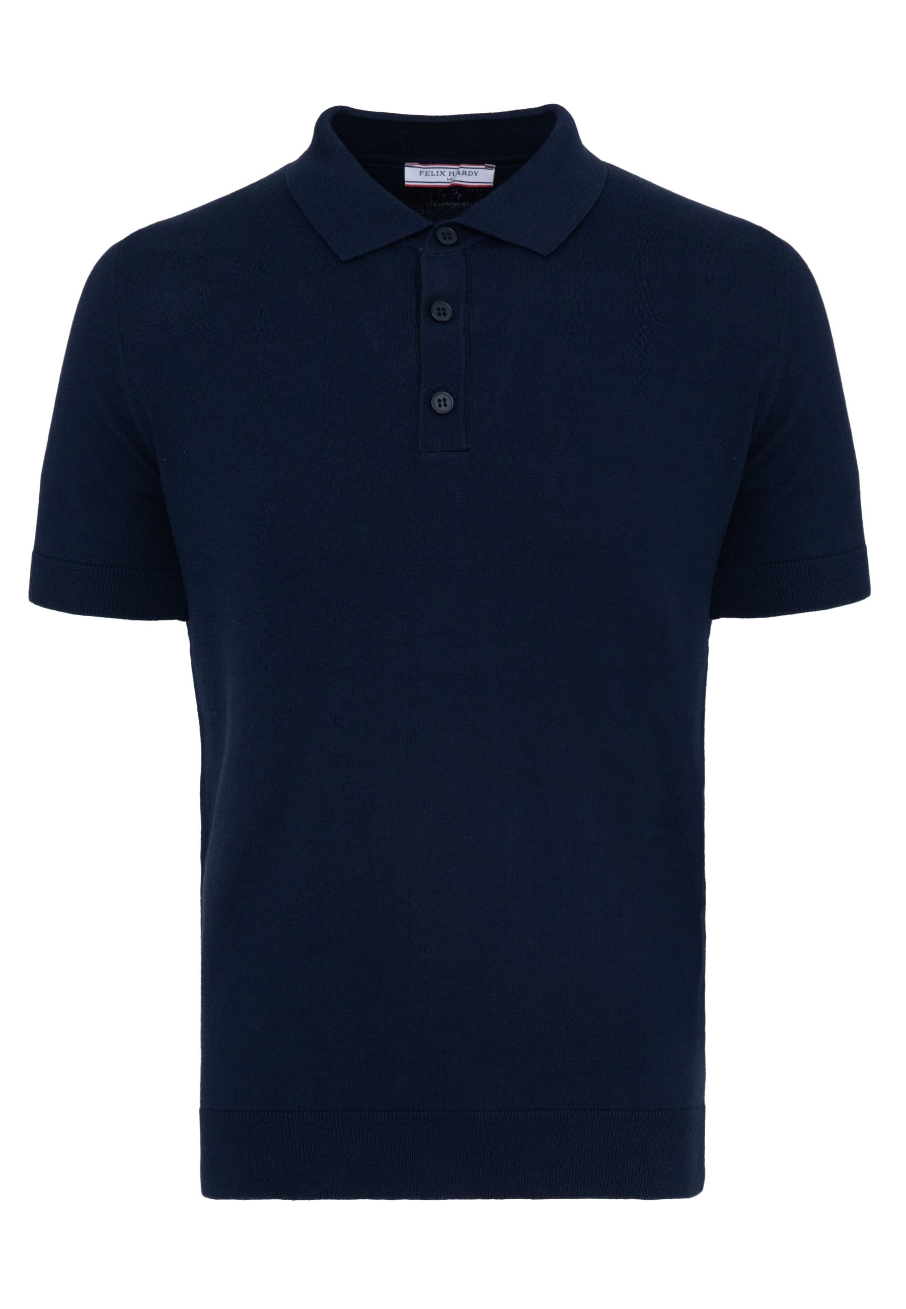 Erkek 2li Polo Yaka Triko Tişört-Bej-LacivertFelix HardyFHMPLO883-3
