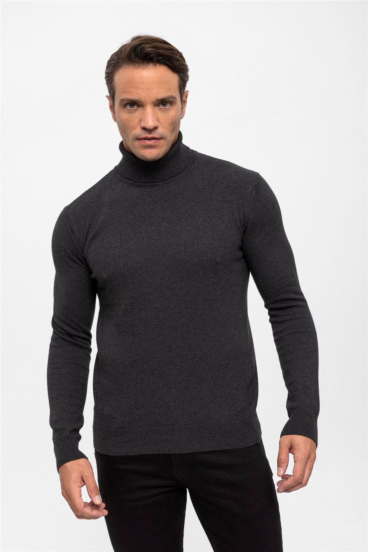 Erkek Balıkçı Yaka KazakFelix HardyFHMPLV810-5
