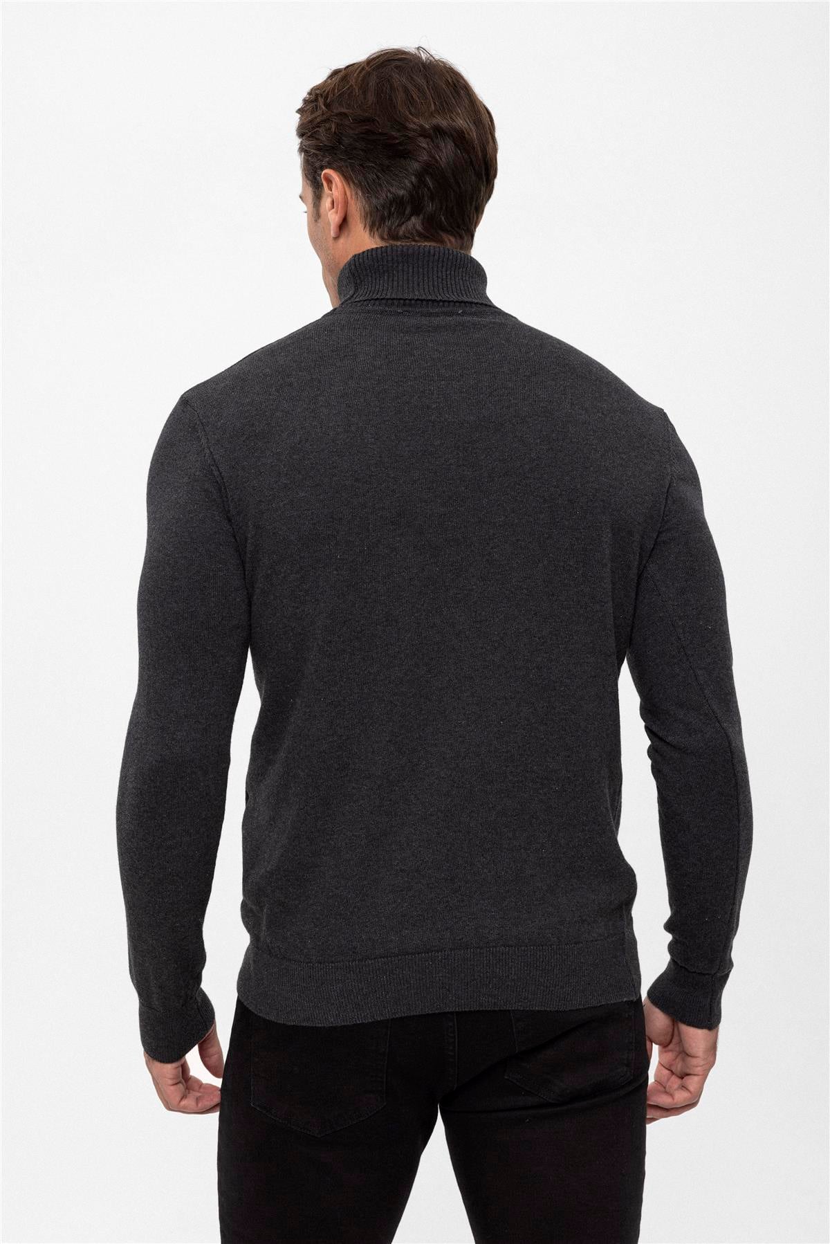 Erkek Balıkçı Yaka KazakFelix HardyFHMPLV810-5