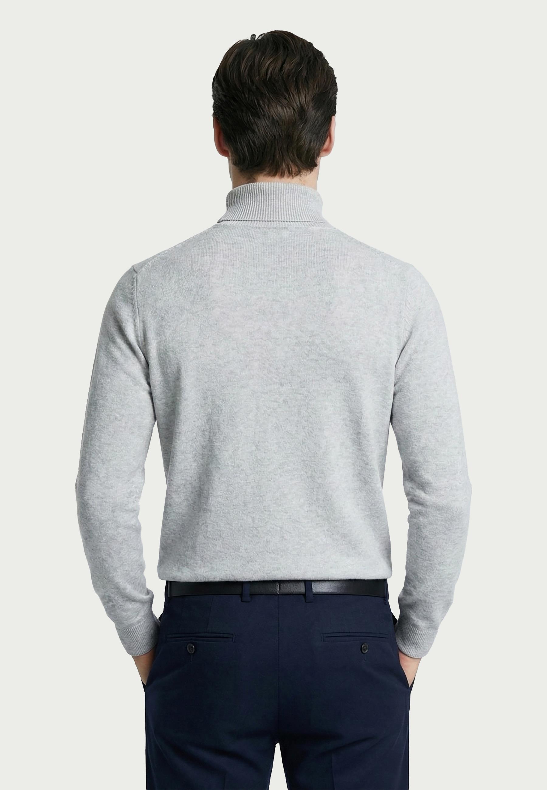 Erkek Balıkçı Yaka Kazak - GriFelix HardyFHMPLV810-6