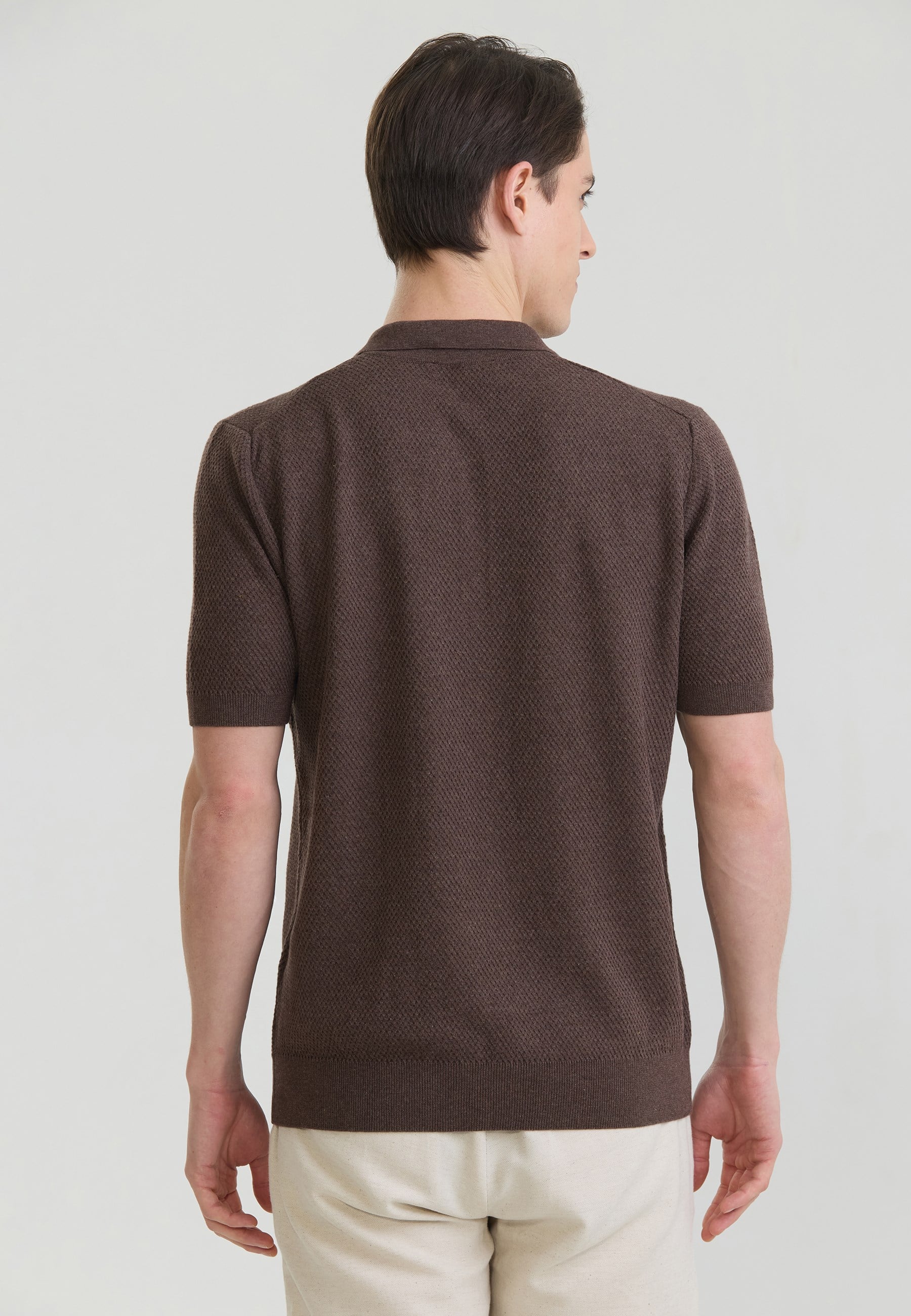 Erkek Basic Triko Polo T-ShirtFelix HardyFHMPLO908-2