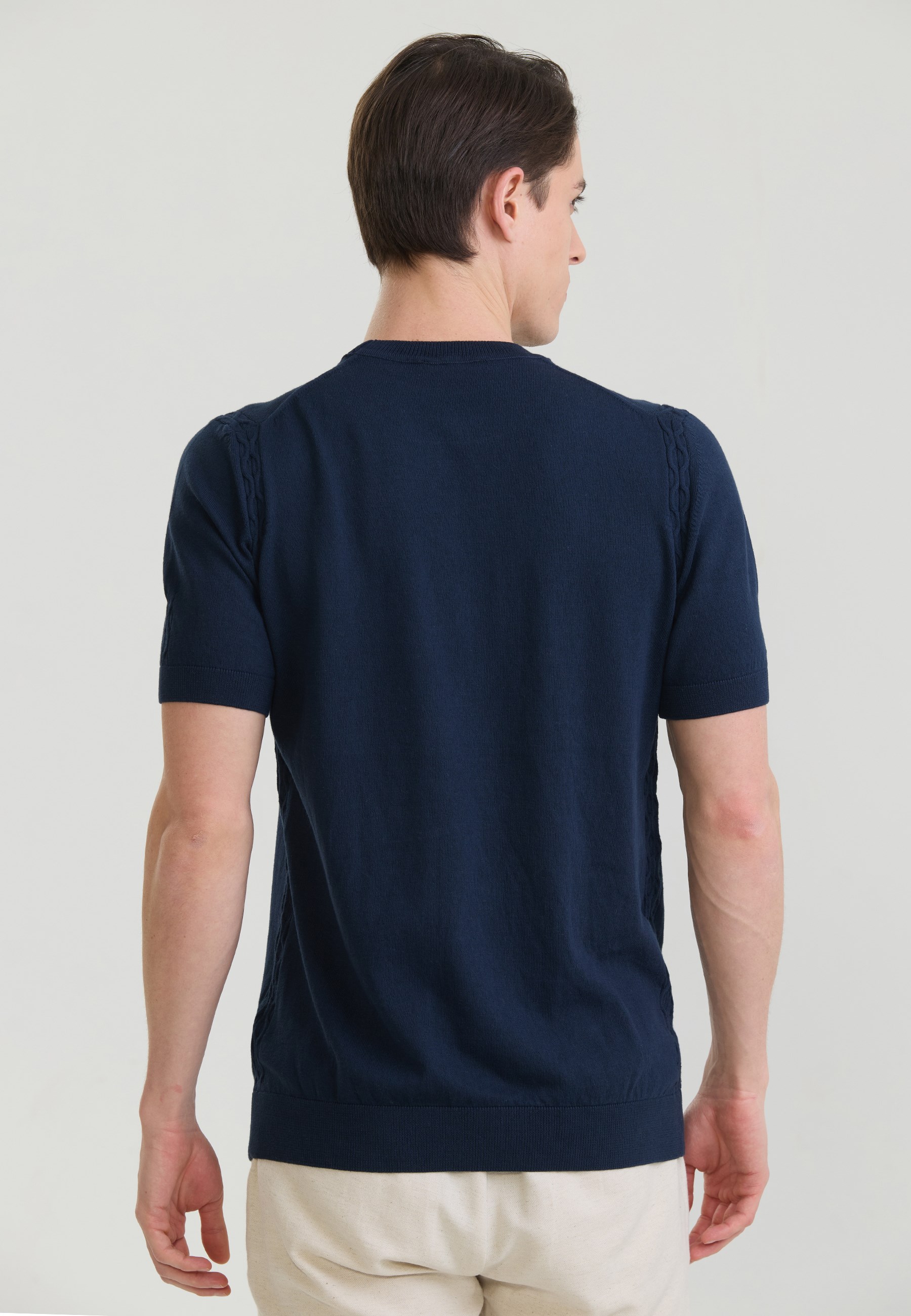 Erkek Basic Triko T-ShirtFelix HardyFHMPLO903-5