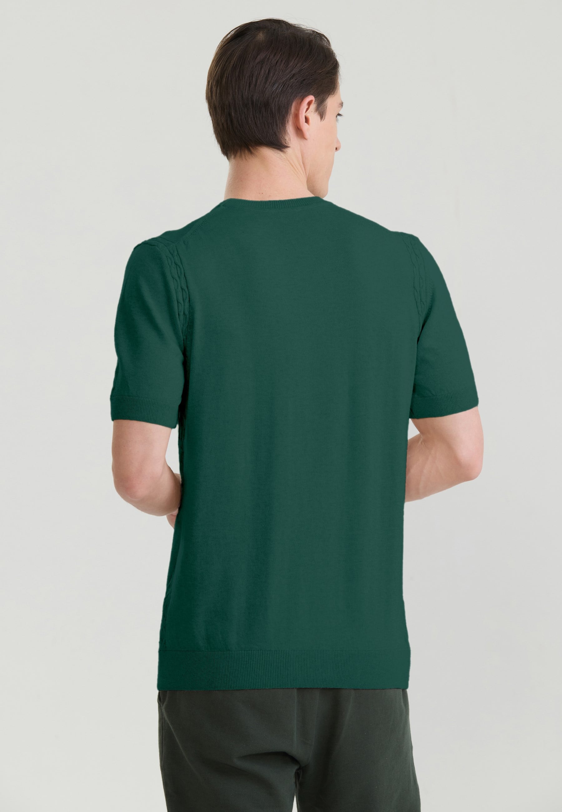 Erkek Basic Triko T-ShirtFelix HardyFHMPLO903-3