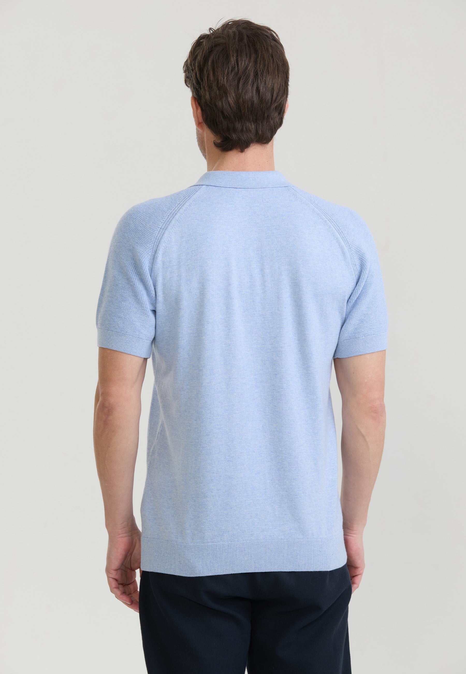 Erkek Düğme Detaylı Polo T-ShirtFelix HardyFHMPLO896-5