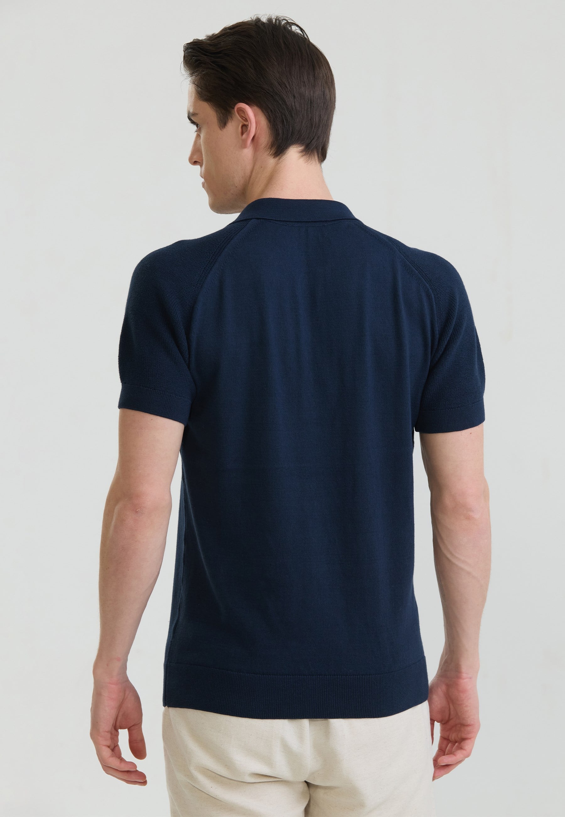 Erkek Düğme Detaylı Polo T-ShirtFelix HardyFHMPLO896-2