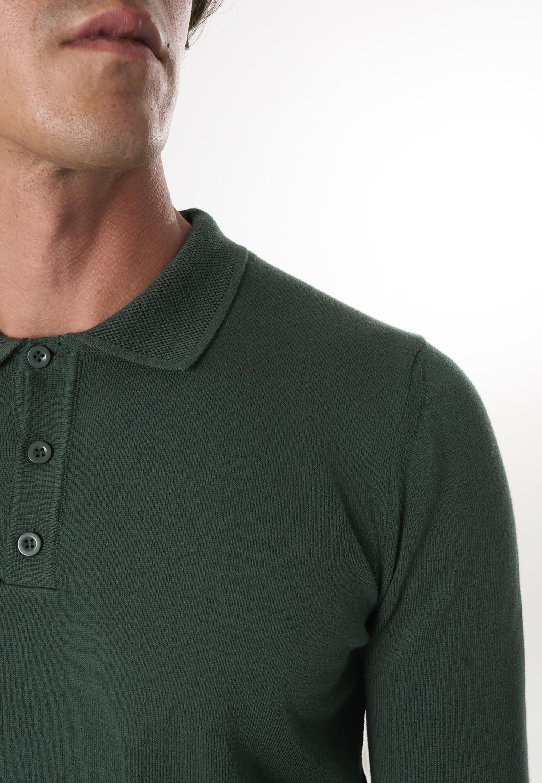 Erkek Polo Yaka Basic Kazak - Koyu YeşilFelix HardyFHMPLV820-11