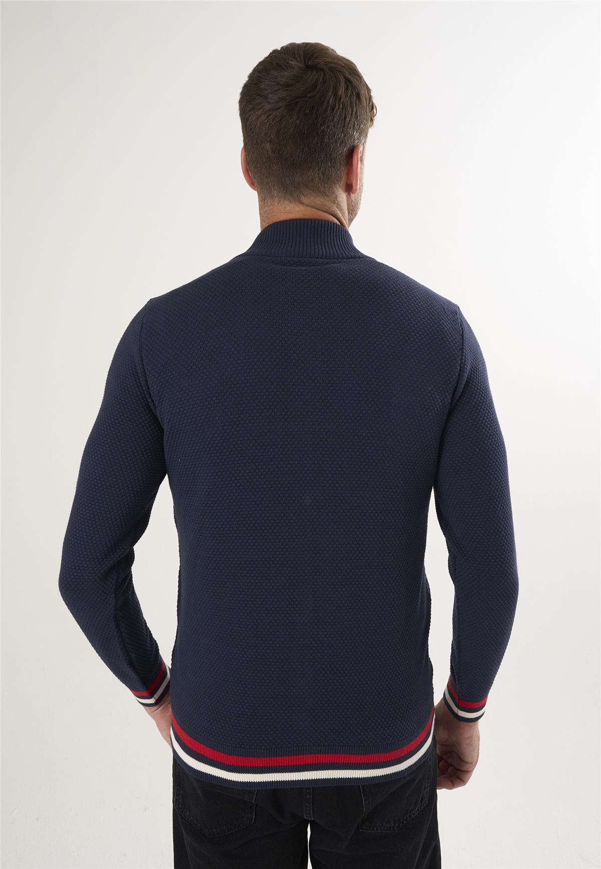 Erkek Tam Fermuarlı HırkaFelix HardyFHMCRD822-2