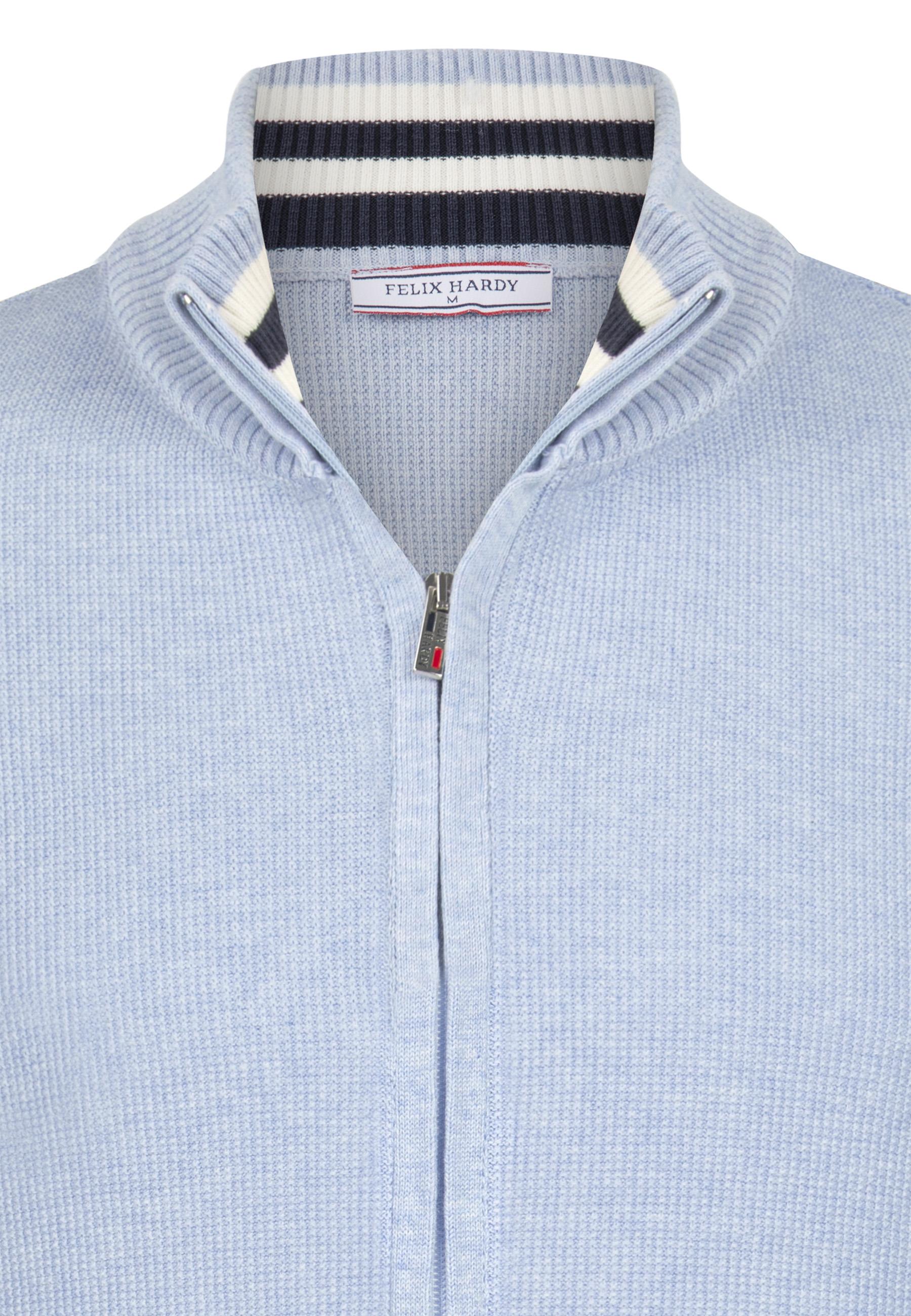 Erkek Tam Fermuarlı Hırka - MaviFelix HardyFHMCRD813-4