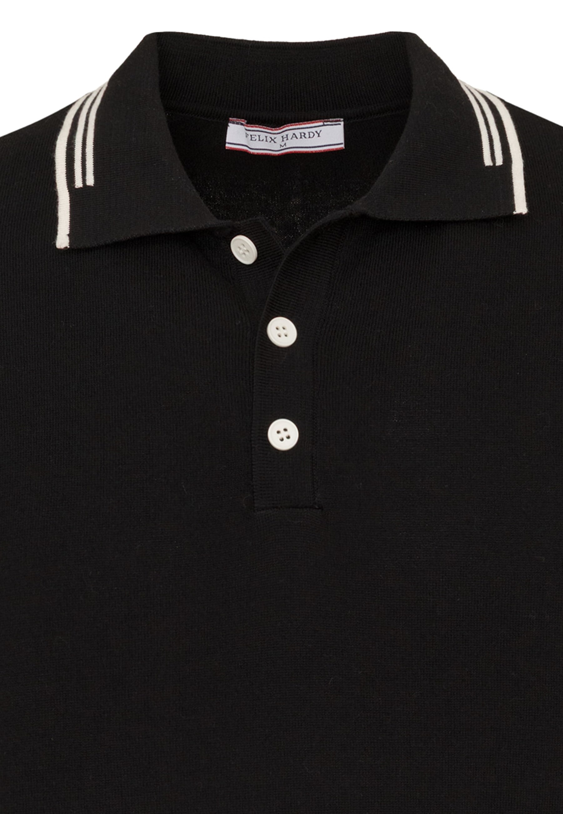 Erkek Yaka Çizgi Detaylı Düğmeli Polo T-ShirtFelix HardyFHMPLO897-3