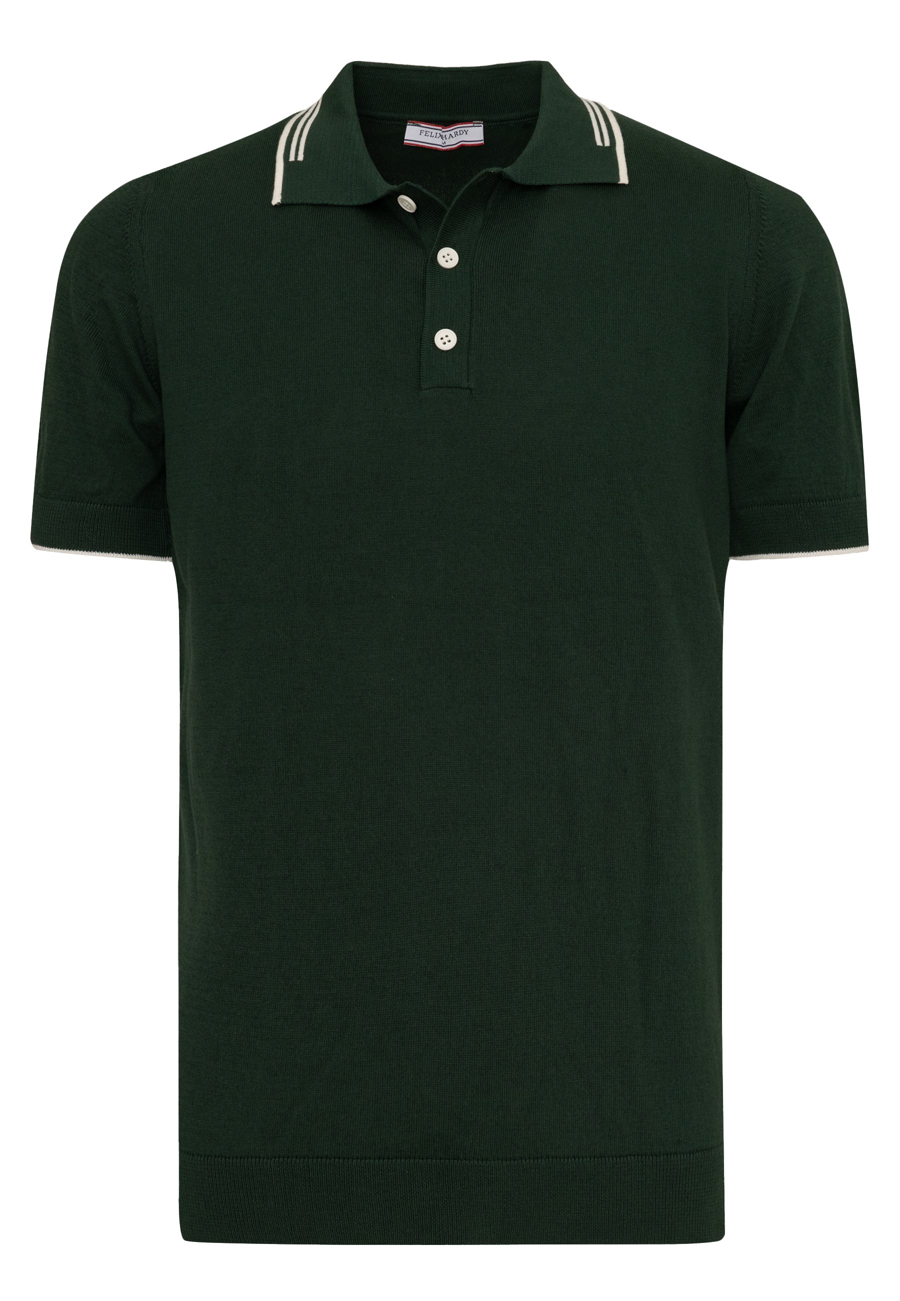 Erkek Yaka Çizgi Detaylı Düğmeli Polo T-ShirtFelix HardyFHMPLO897-5
