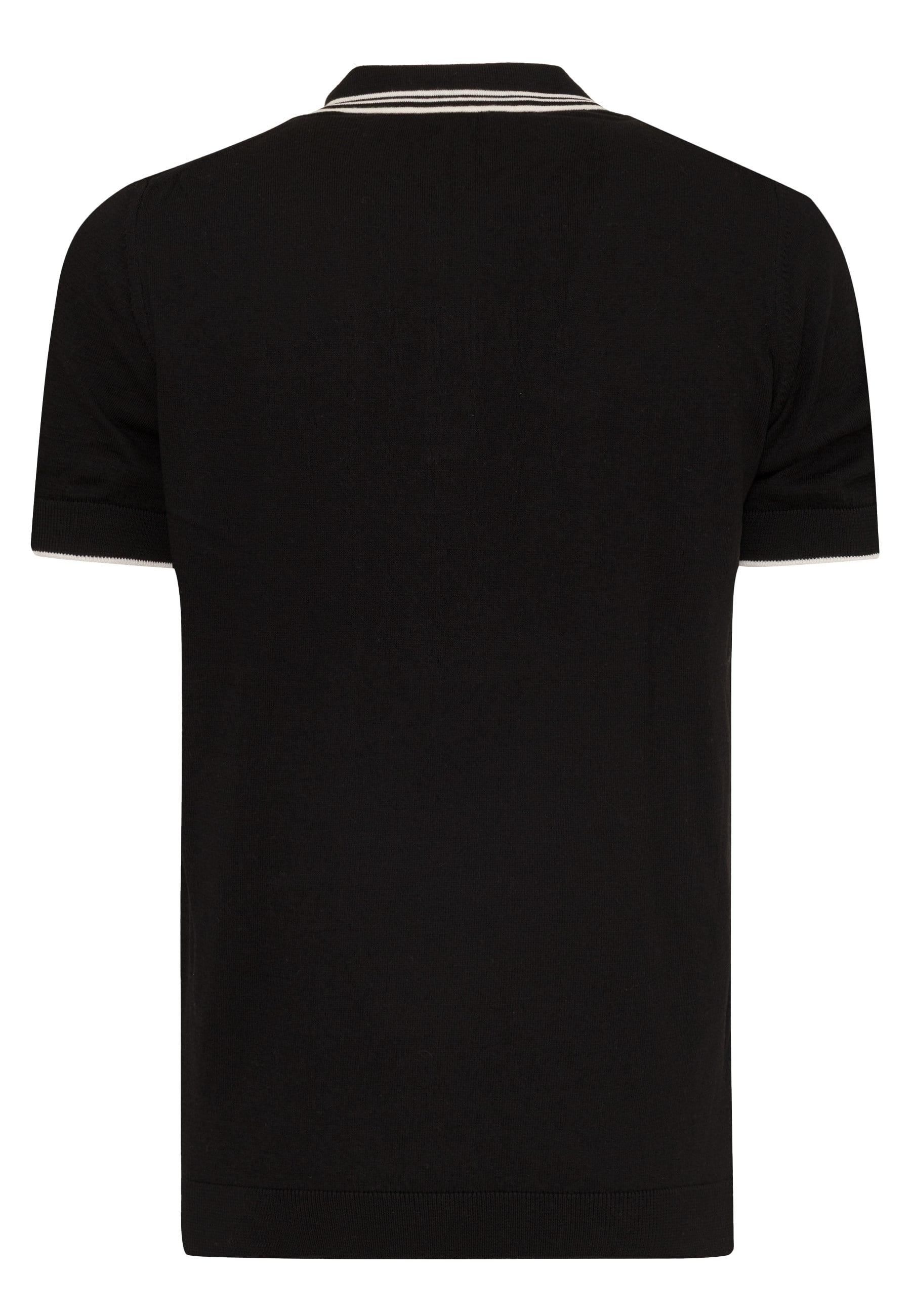Erkek Yaka Çizgi Detaylı Düğmeli Polo T-ShirtFelix HardyFHMPLO897-3