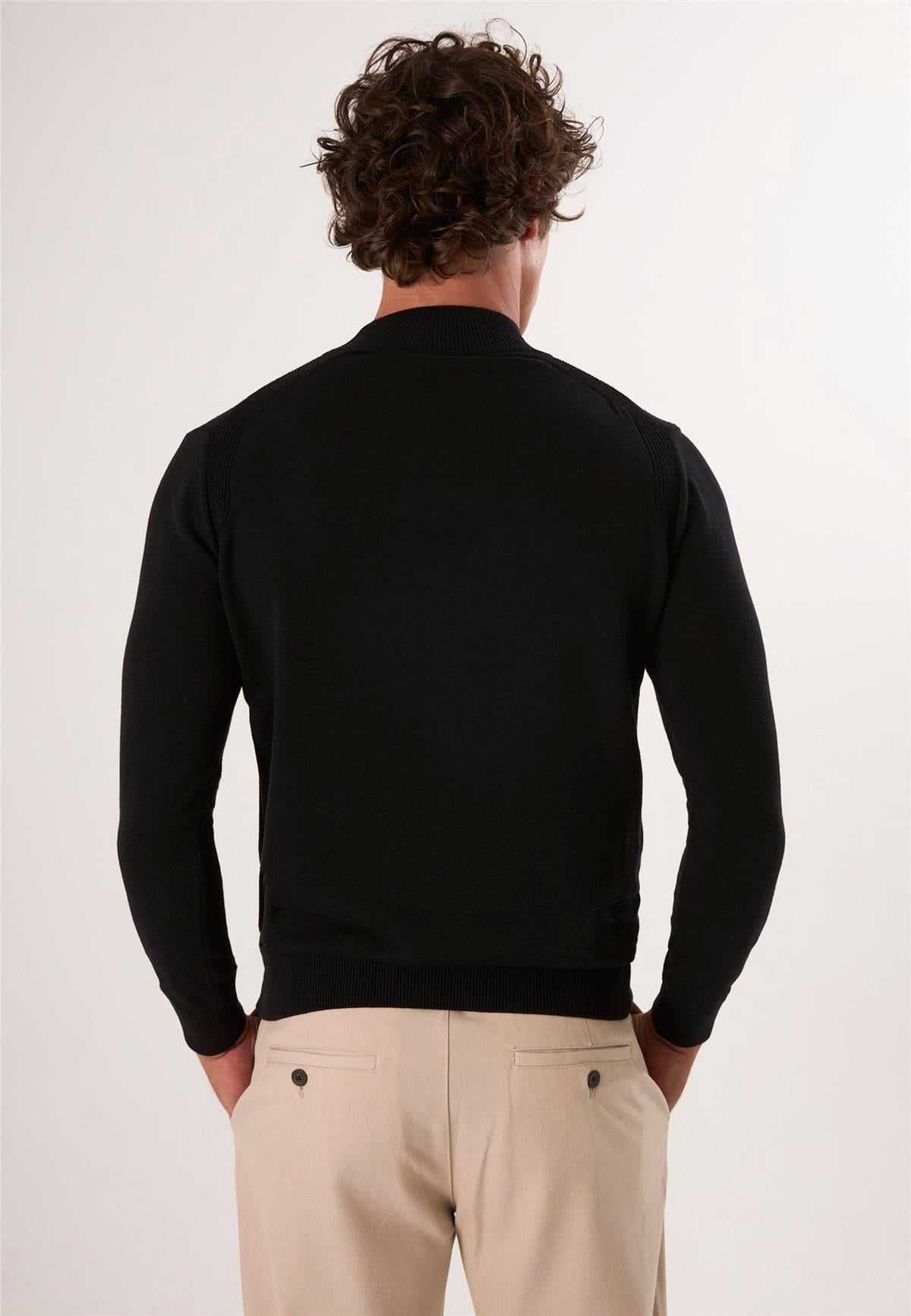 Erkek Yarım Balıkçı Yaka Basic KazakFelix HardyFHMPLV835-1