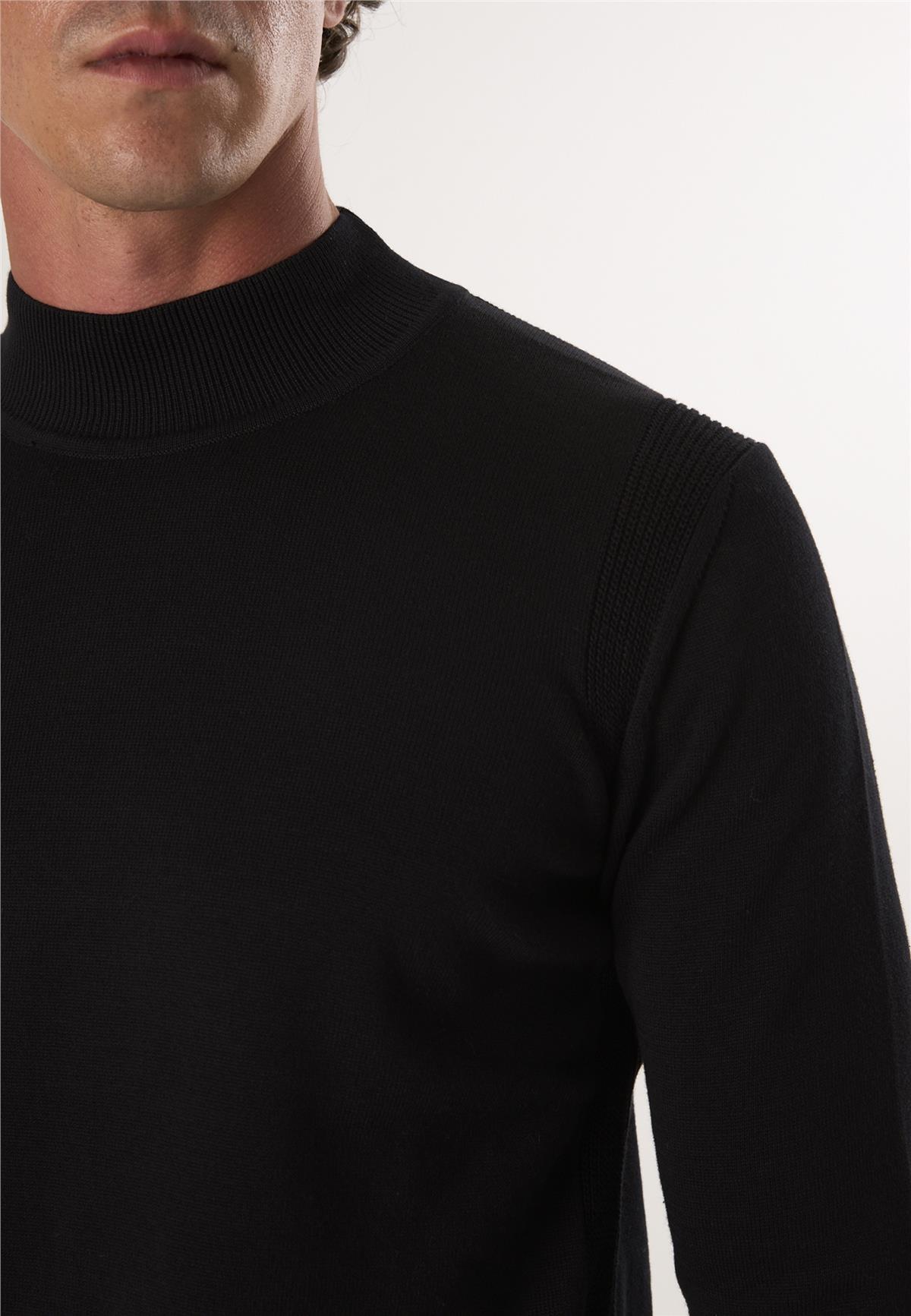 Erkek Yarım Balıkçı Yaka Basic KazakFelix HardyFHMPLV835-1
