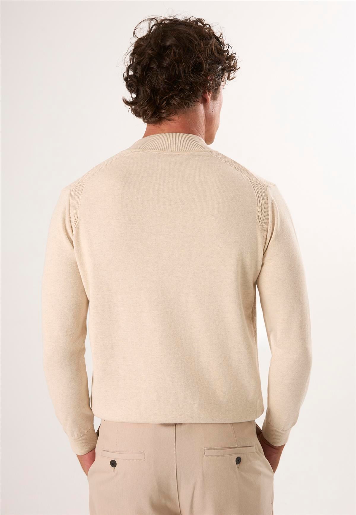 Erkek Yarım Balıkçı Yaka Basic KazakFelix HardyFHMPLV835-4
