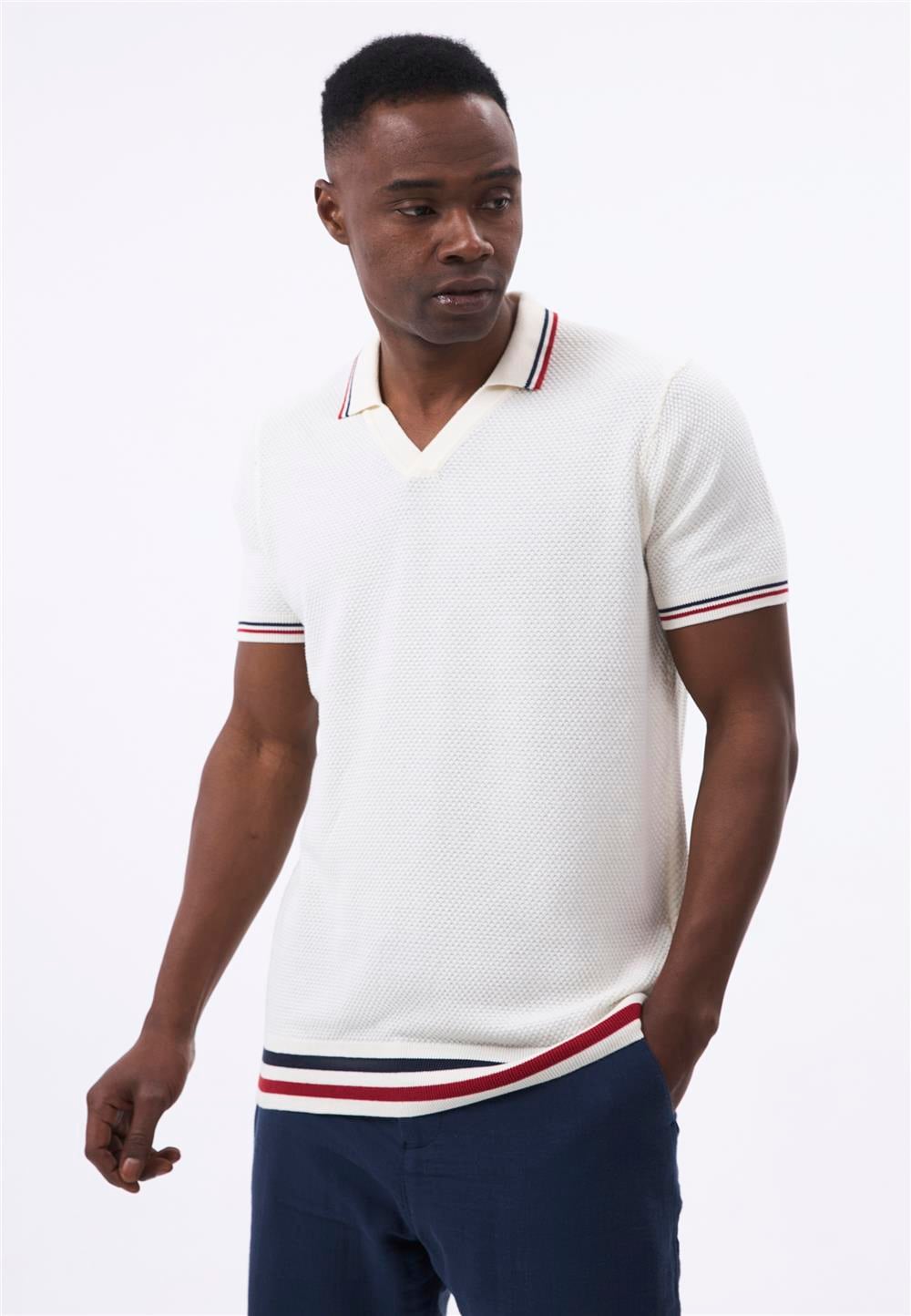 Felix Hardy Erkek Kısa Kollu Polo T-ShirtFelix HardyFHMPLO793-6