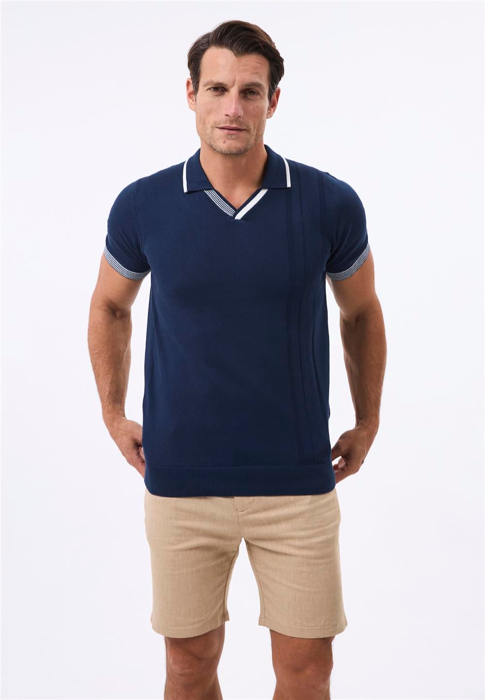 Felix Hardy Erkek Kısa Kollu Polo T-ShirtFelix HardyFHMPLO797-2
