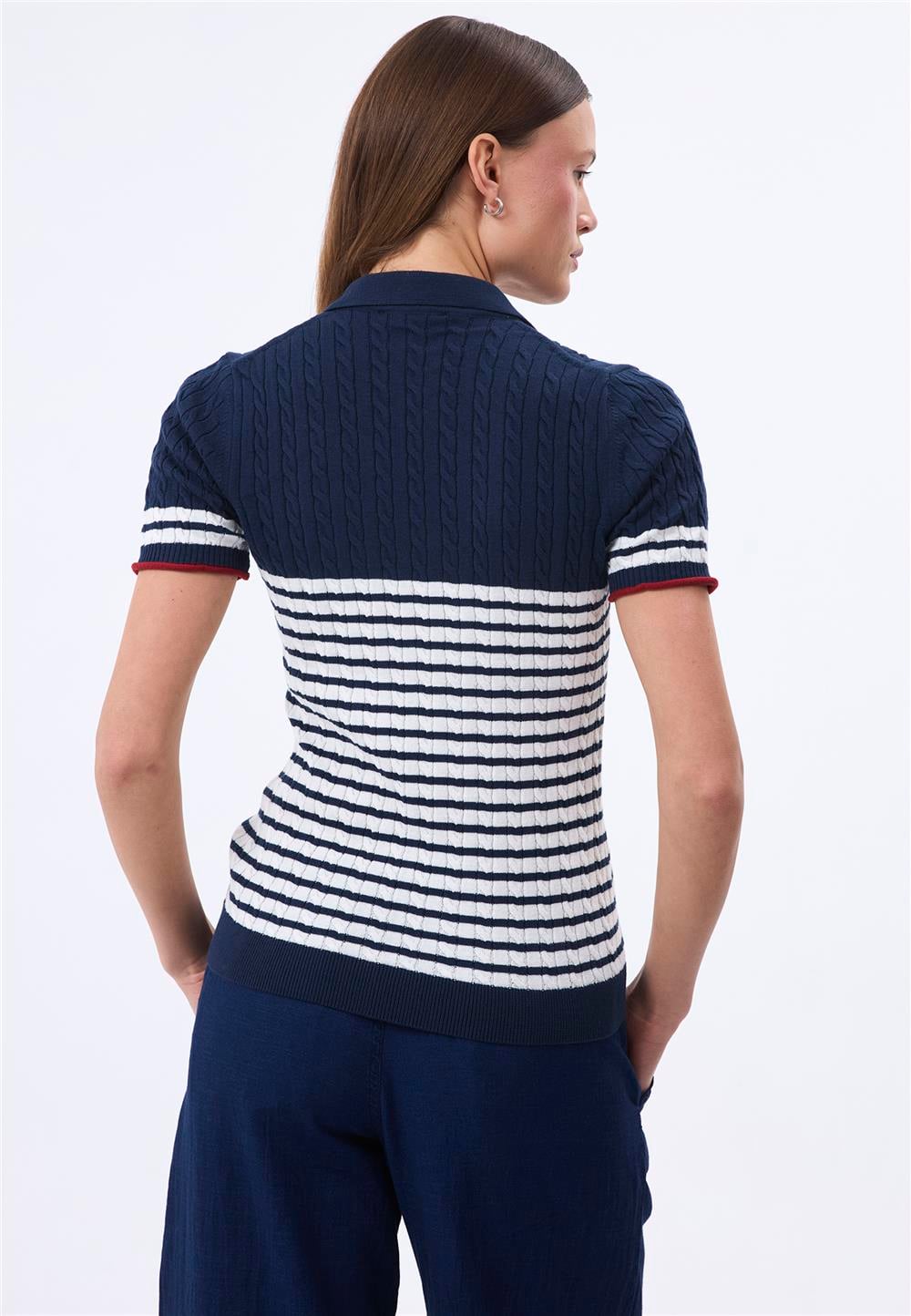 Felix Hardy Kadın Kısa Kollu Polo T-ShirtFelix HardyFHWPLO790-1