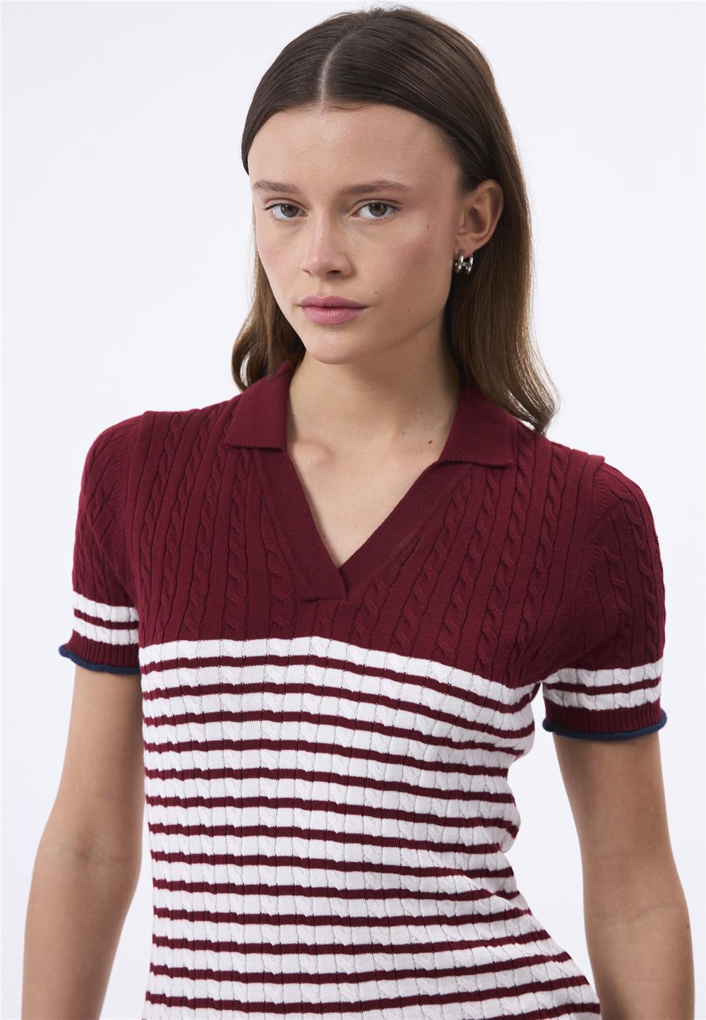Felix Hardy Kadın Kısa Kollu Polo T-ShirtFelix HardyFHWPLO790-3