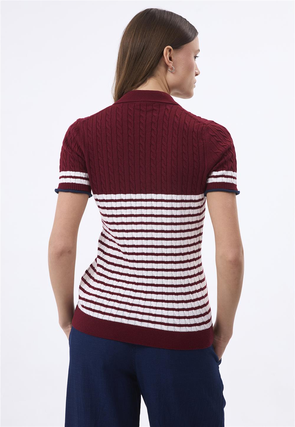 Felix Hardy Kadın Kısa Kollu Polo T-ShirtFelix HardyFHWPLO790-3