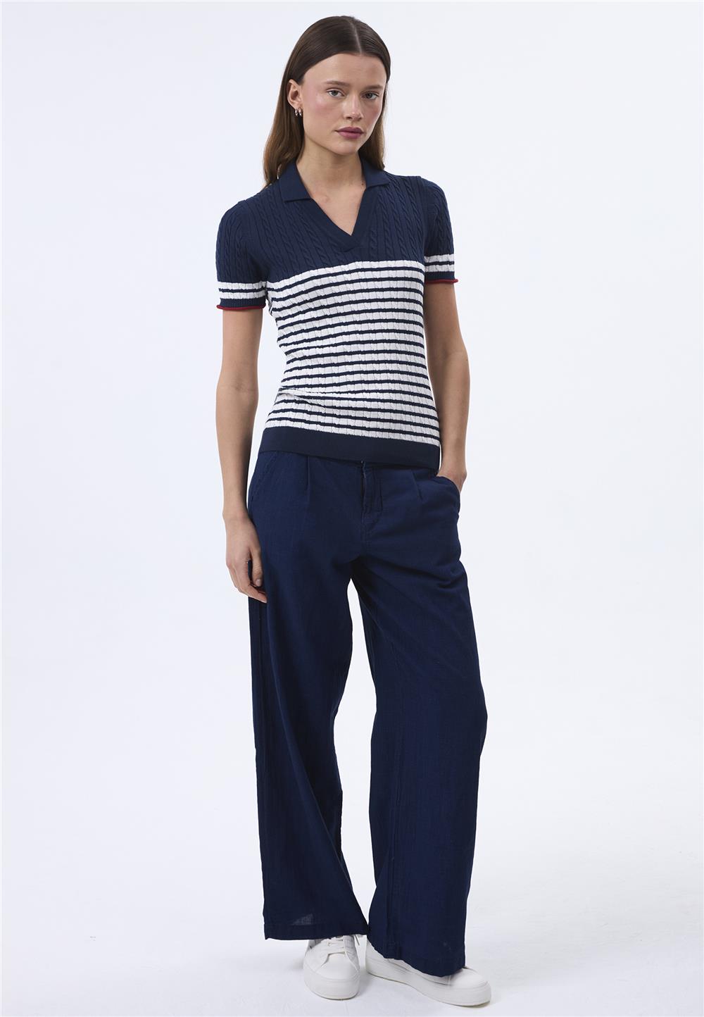 Felix Hardy Kadın Kısa Kollu Polo T-ShirtFelix HardyFHWPLO790-1