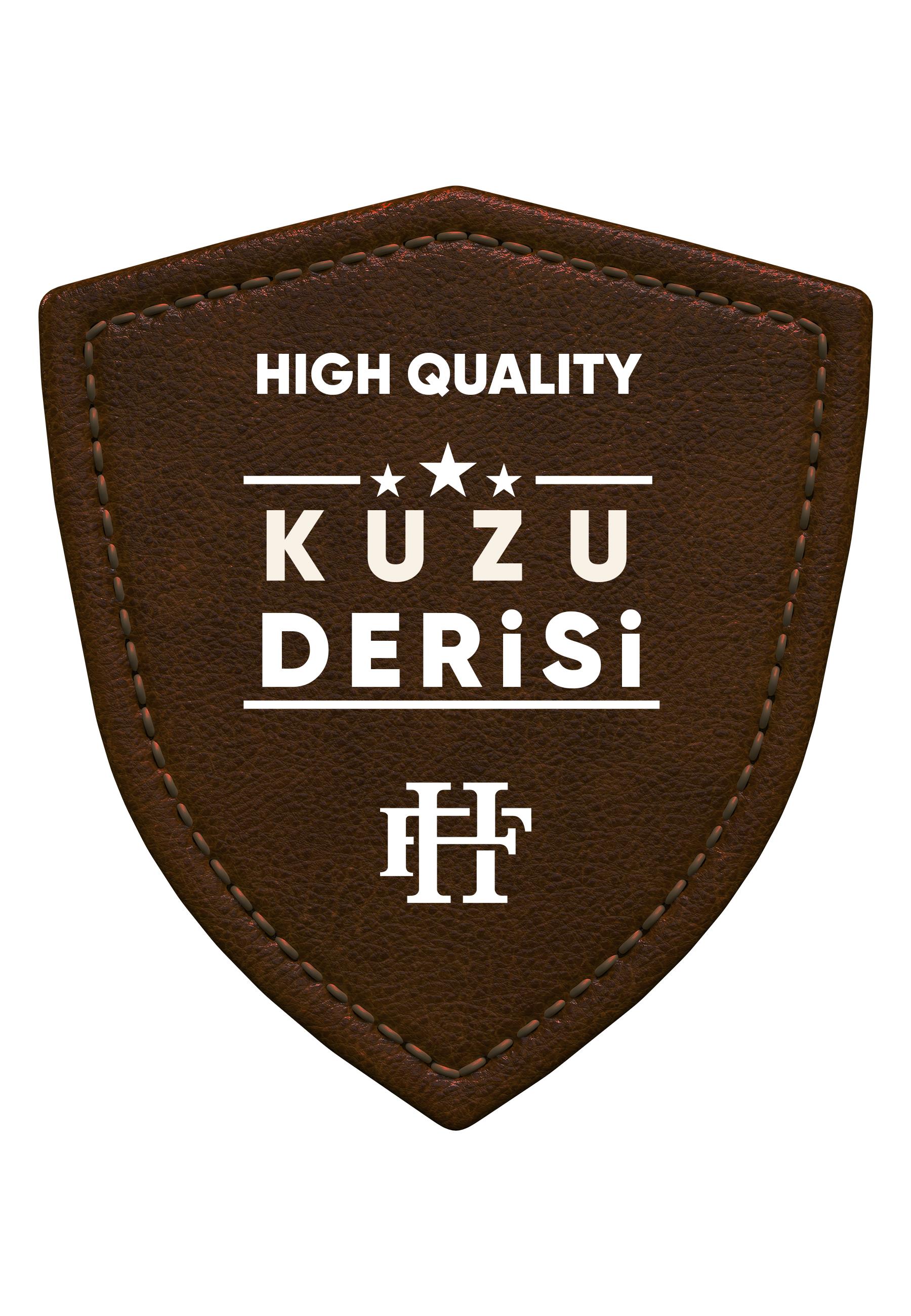 Felix Hardy Kahverengi Düz Çift Cepli Hakiki Kuzu Derisi MontFelix HardyFHMLJT029-2