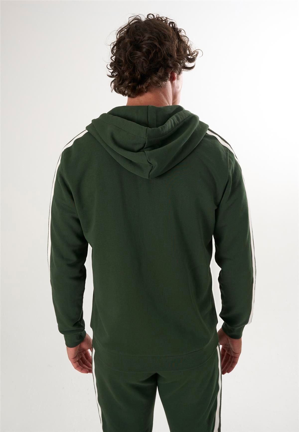 Tam Fermuarlı Kapüşonlu SweatshirtFelix HardyFHMPLV844-3
