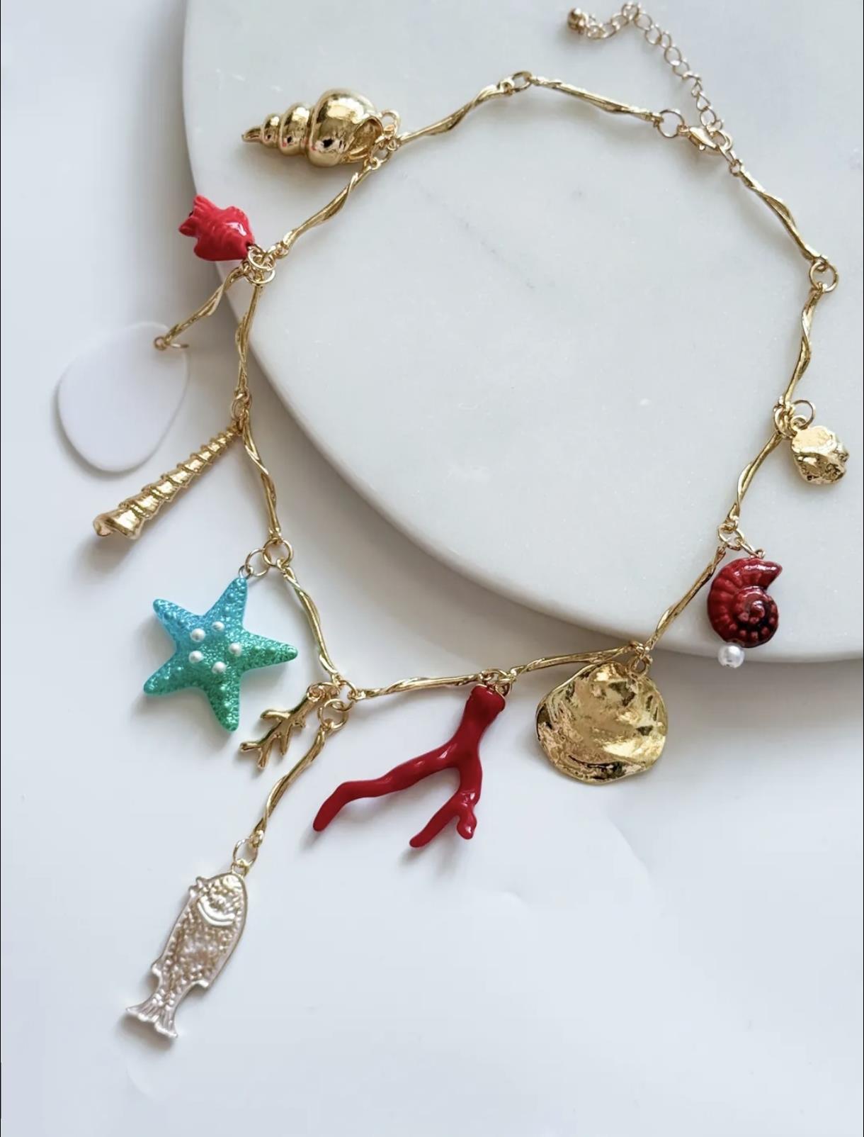 Tek Sıra Charm kolye