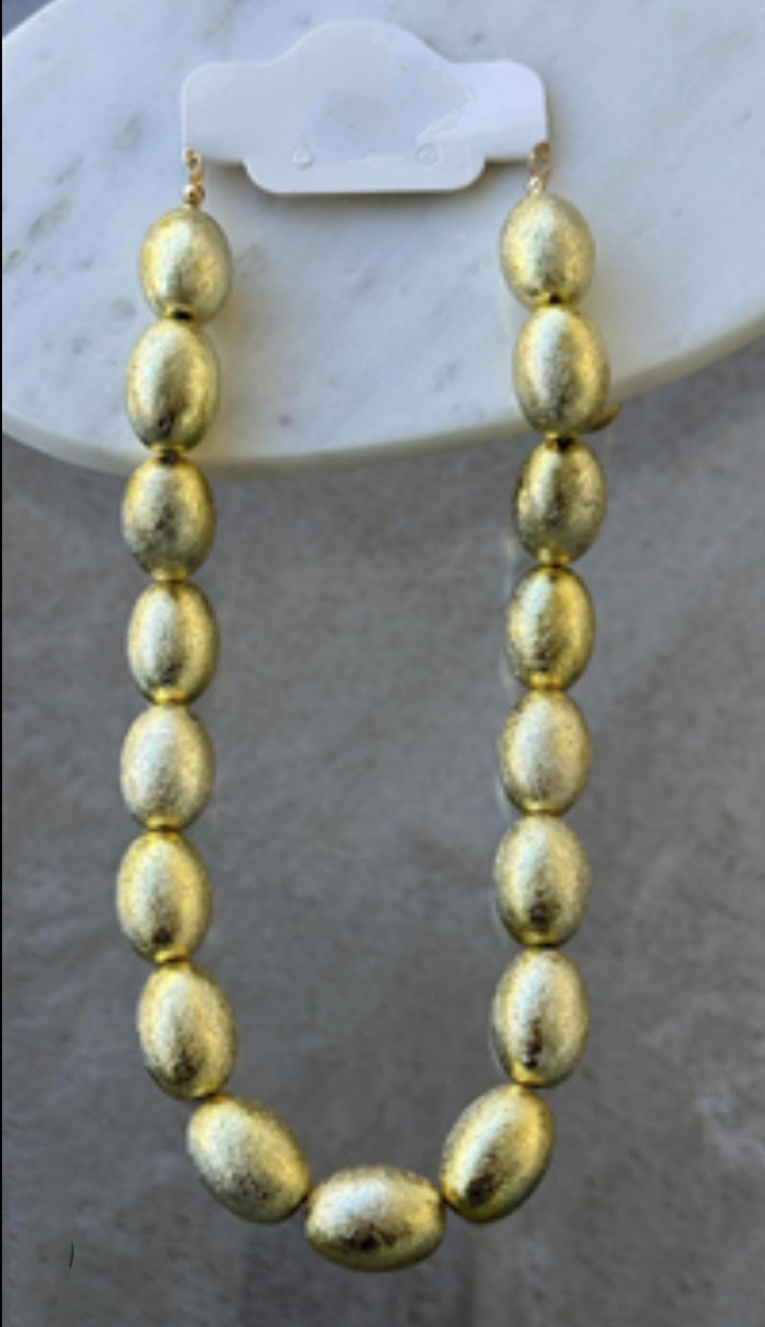 İri Topçuklu Kolye