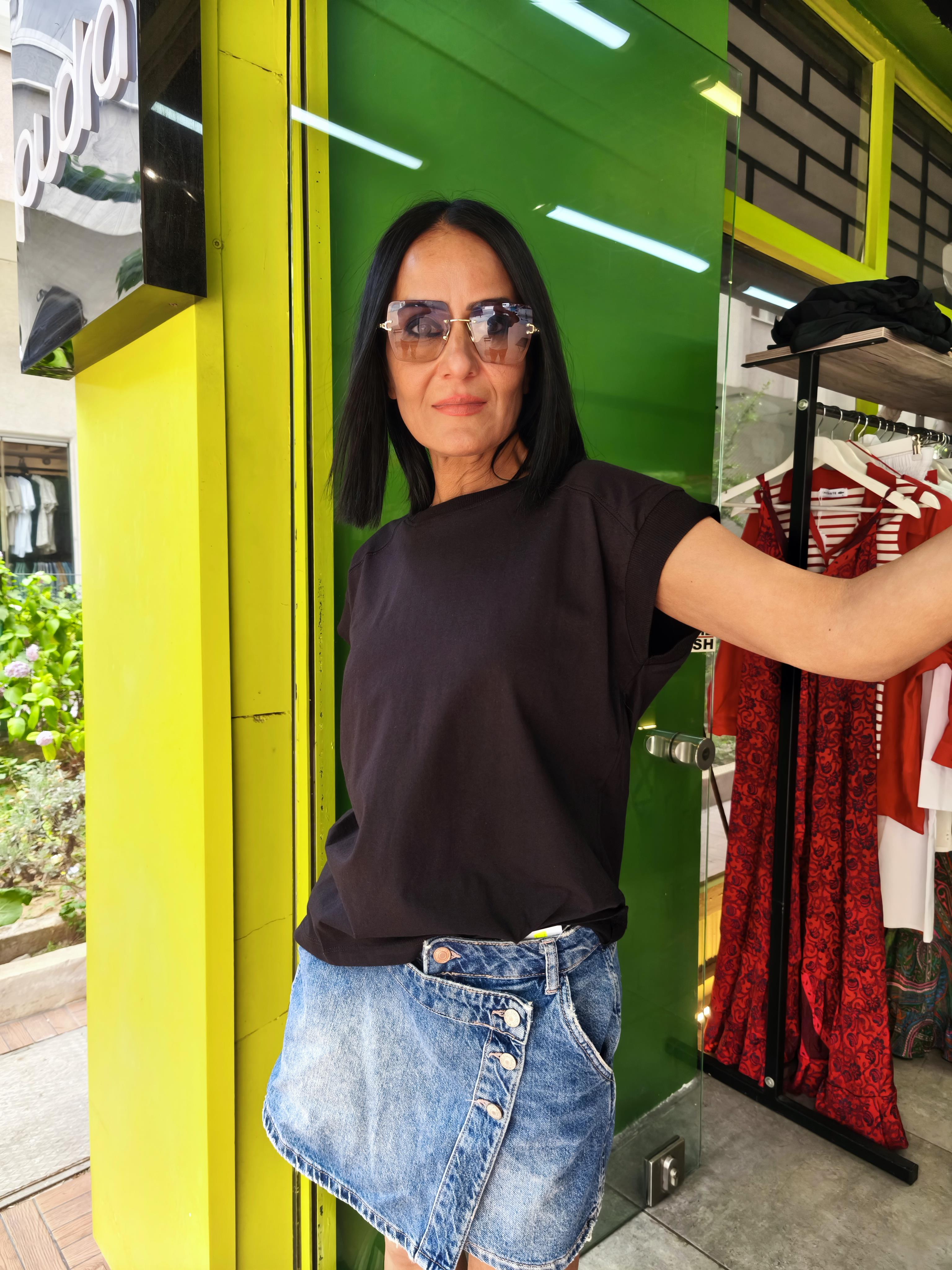 Siyah   Basic Tişört